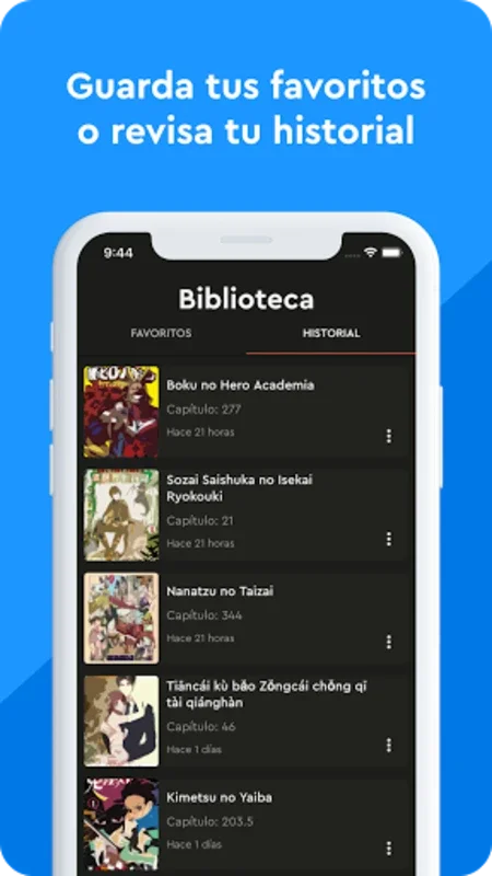 MangeX - Mangas en Español for Android: Explore a World of Mangas