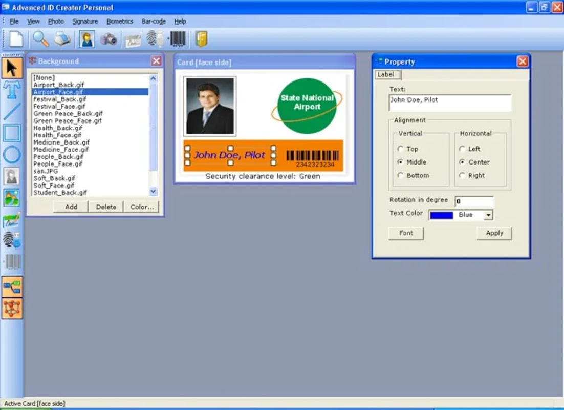 Advanced ID Creator: Easy Business Card & Label Maker for Windows