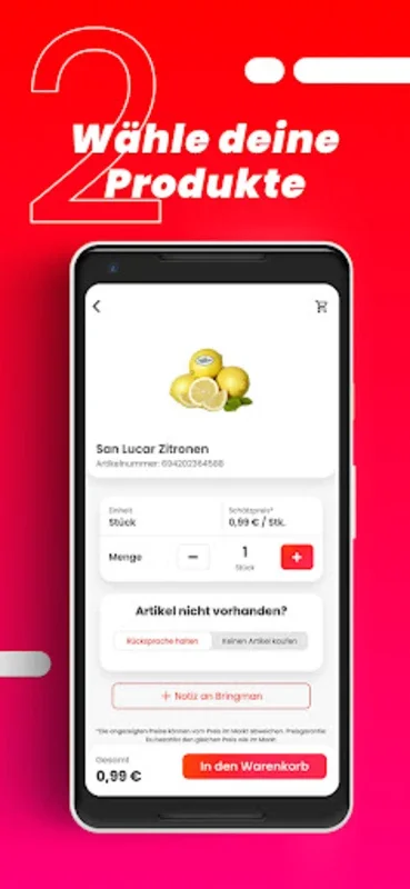 Bringman for Android - Transform Grocery Shopping