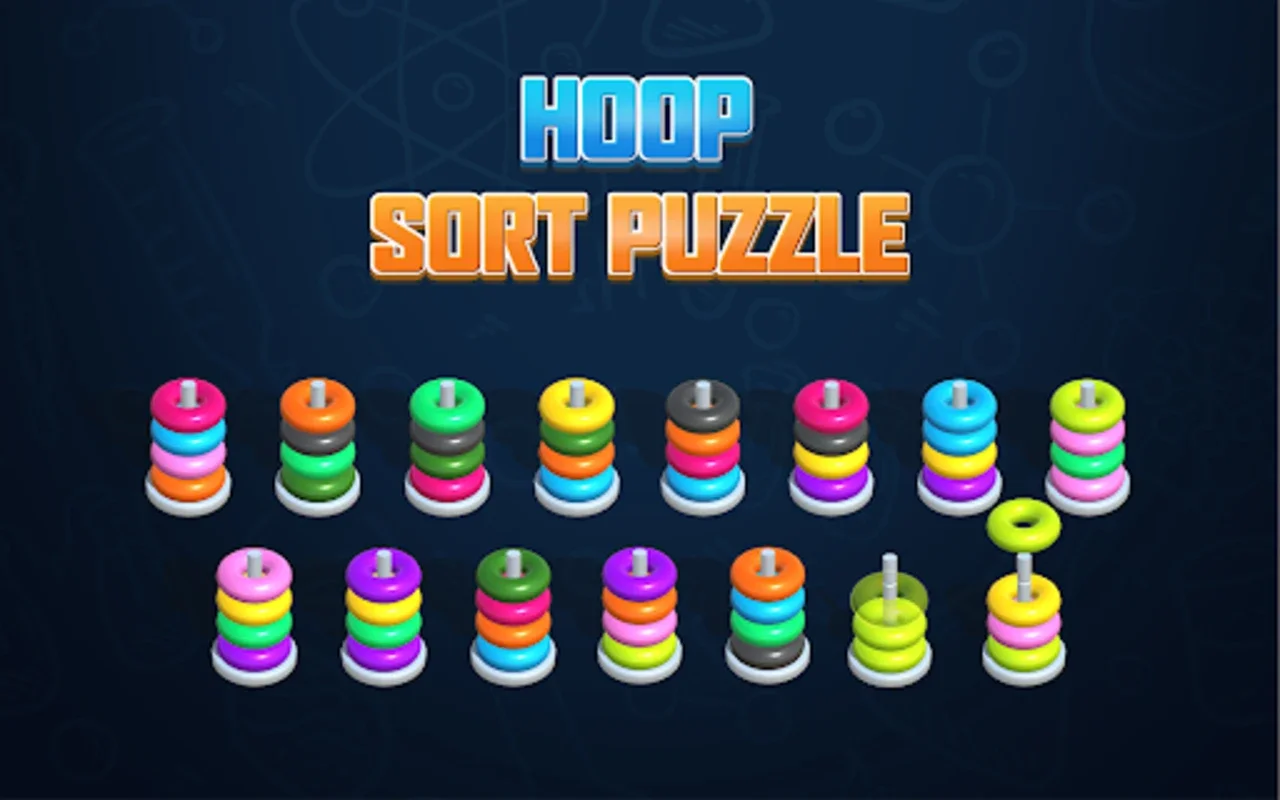 Hoop Sort Puzzle for Android - Engaging Color Sorting