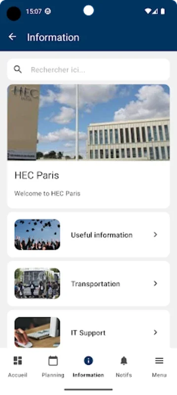 MyHEC - Students App for Android: Streamline Your LSE Life