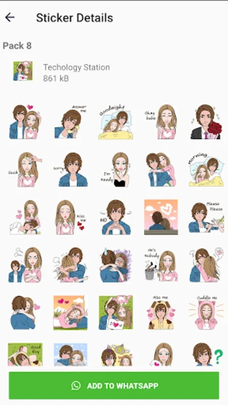 Love Stickers for WhatsApp :WA for Android - Express Love with Ease