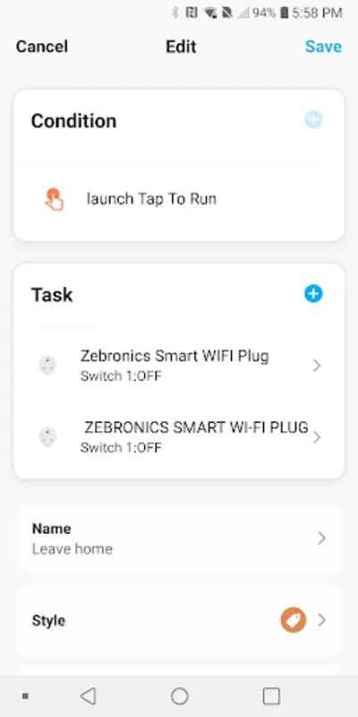 ZEB Home for Android - Control Your Smart Home Easily