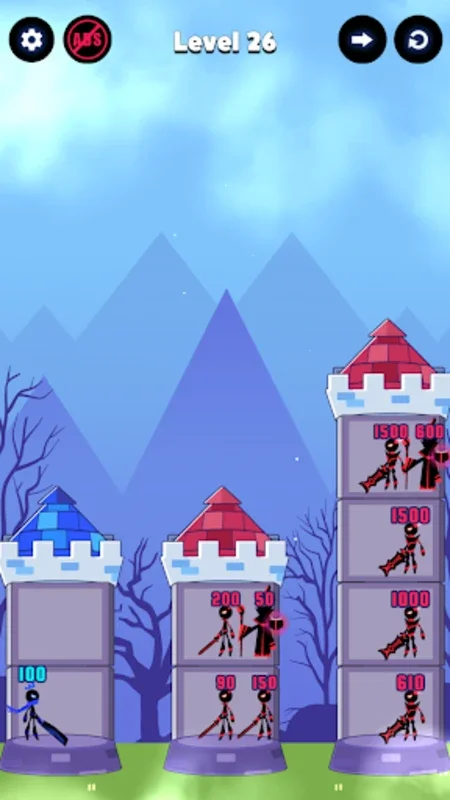 Hero Castle War: Tower Attack - Android's Strategic Ninja Quest