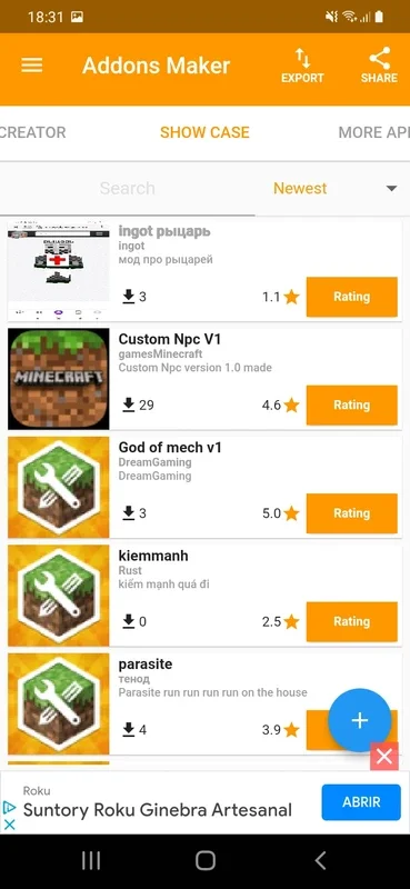 Minecraft Addons Maker for Android - Customize Your Game