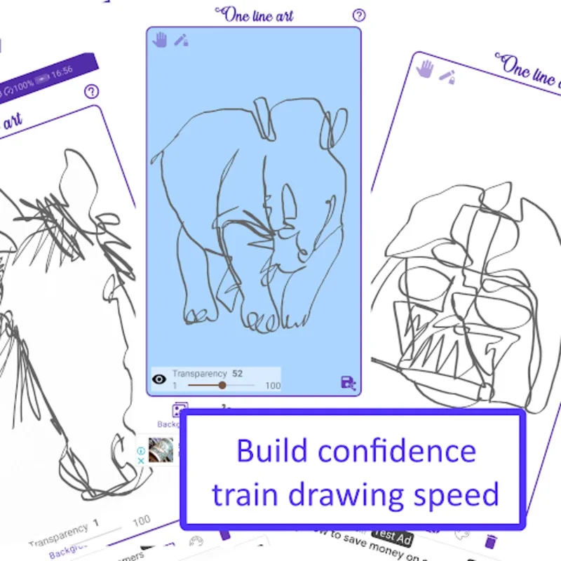 OLA One Line Art for Android - Ideal for Art Students