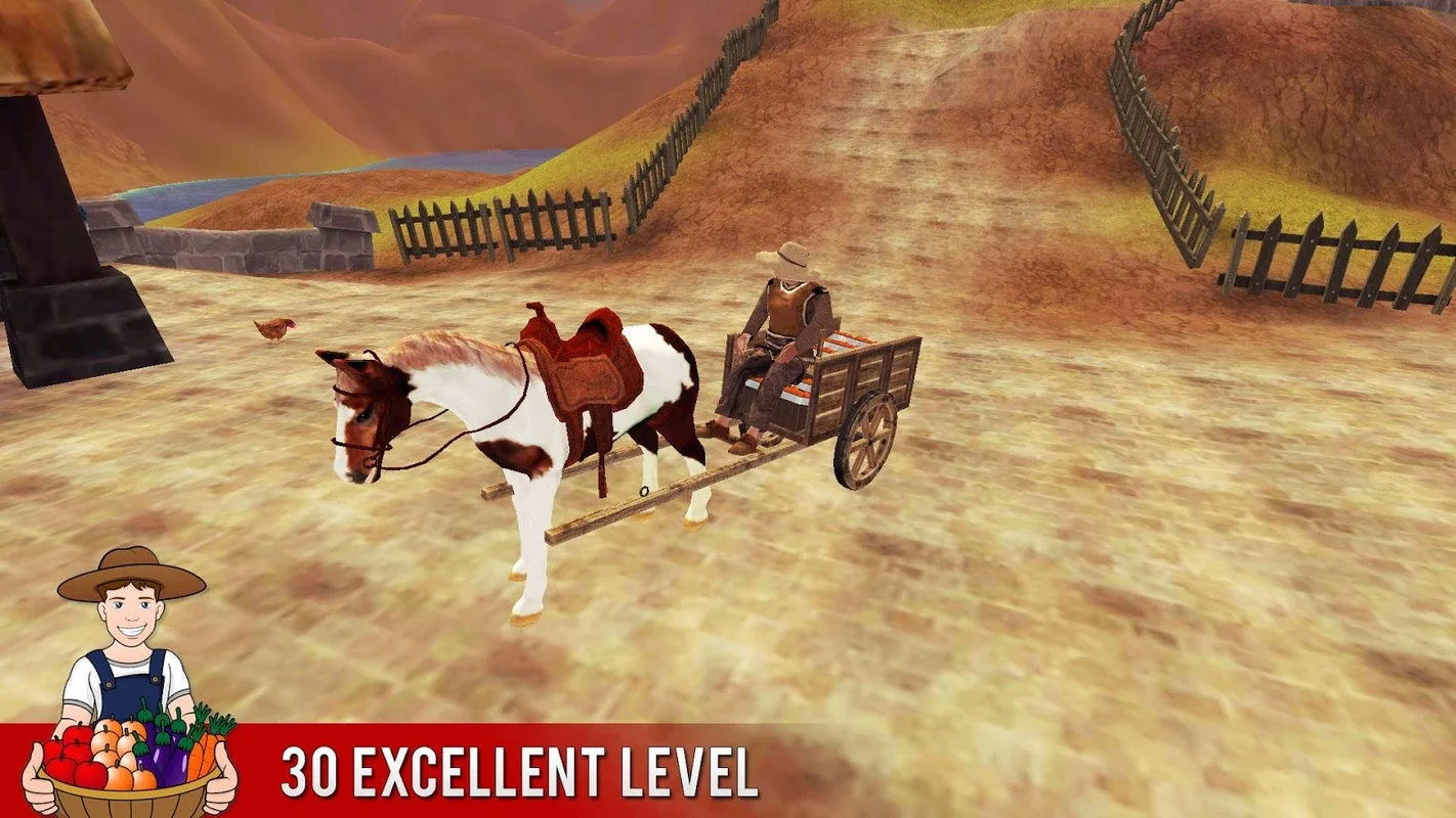 Farm Hill Climb Horse for Android: Engaging Farm Sim