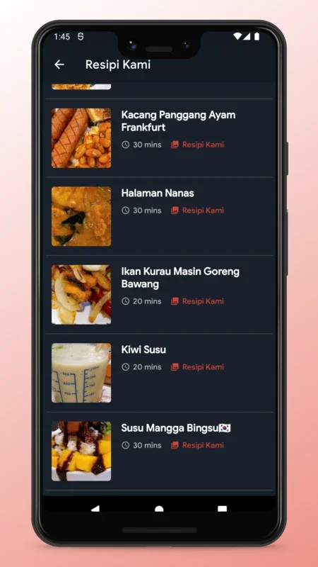 Malaysian Food Recipe App for Android - Culinary Delight