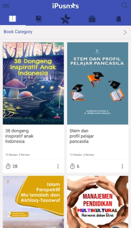 iPusnas for Android - Access the National Library's Book Catalog