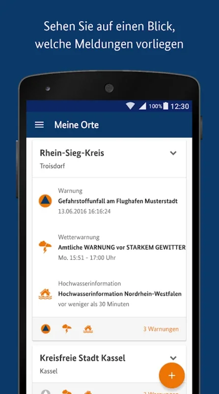 NINA for Android: Stay Informed on German Emergencies