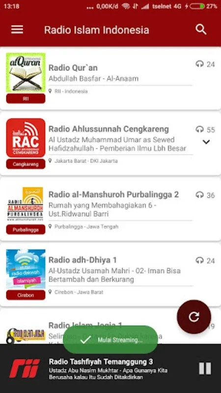 Radio Islam Indonesia for Android: A Source of Islamic Teachings