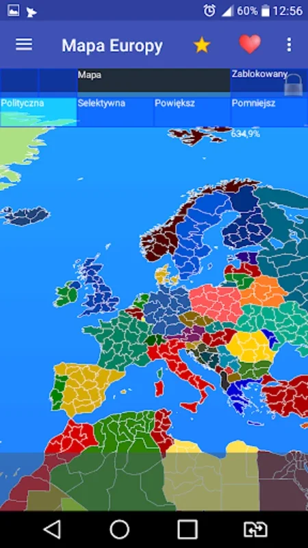 Europe Map for Android: Explore Geography