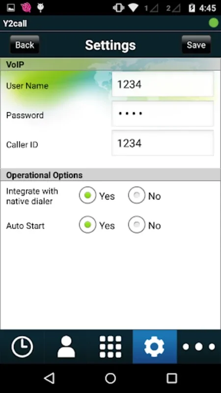 Y2 call iTel for Android - Secure & Affordable VOIP