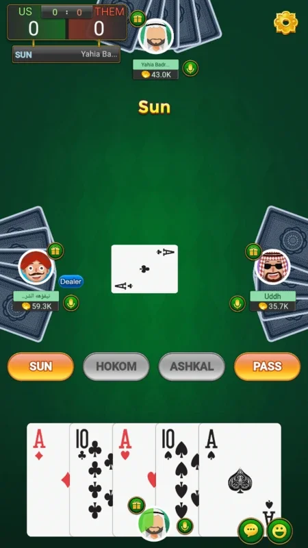 Yalla Baloot & Hand for Android: Global Online Card Game