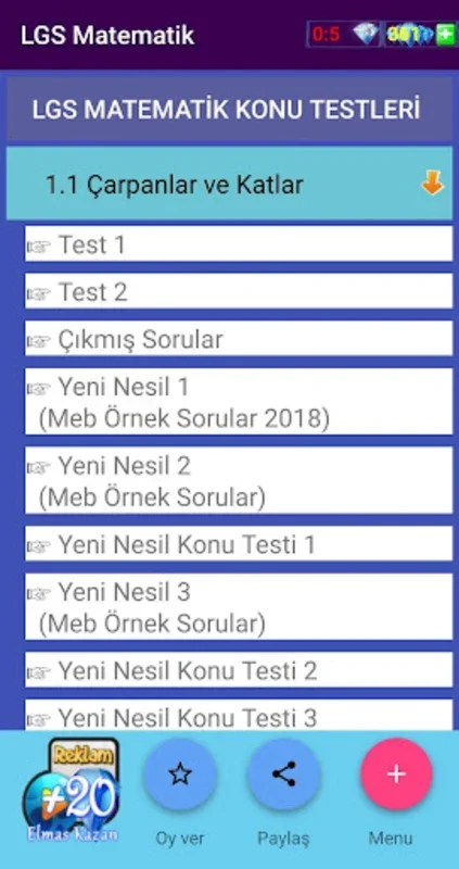 LGS Matematik 8 - Konu Anlatım for Android: Engaging Math Learning