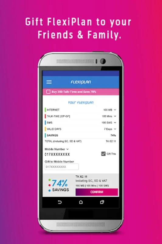 FlexiPlan for Android - Customize Your Mobile Plan