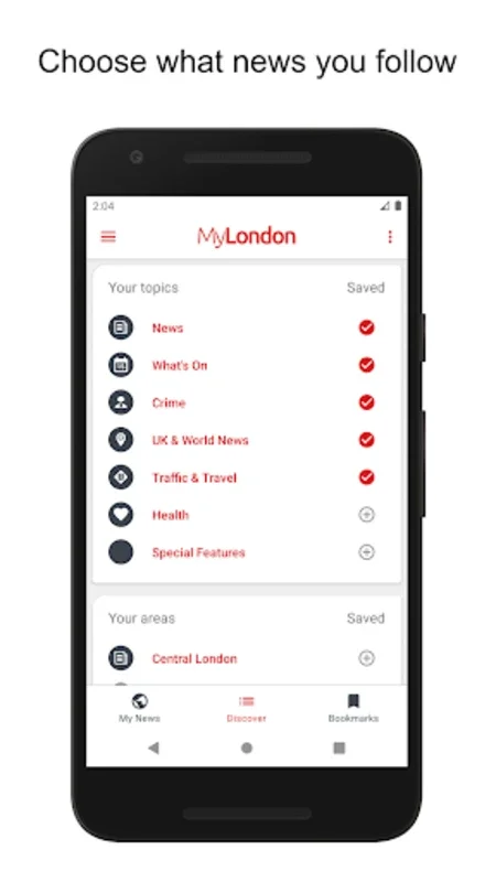 My London - Android App for Real-Time City Insights