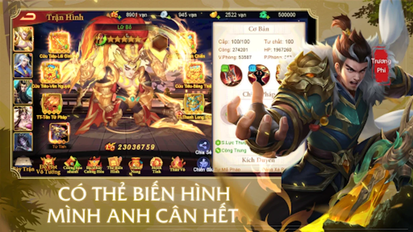 Danh Tướng 3Q - VNG for Android: Immersive Strategy