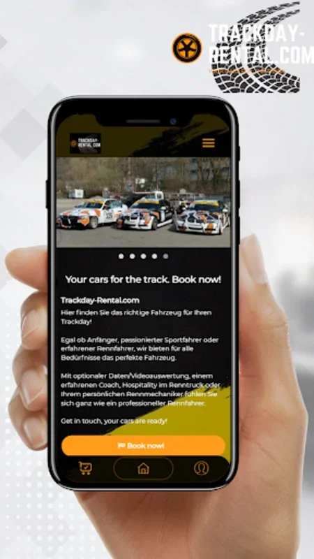 Trackday-Rental for Android: Simplify Racing Vehicle Booking