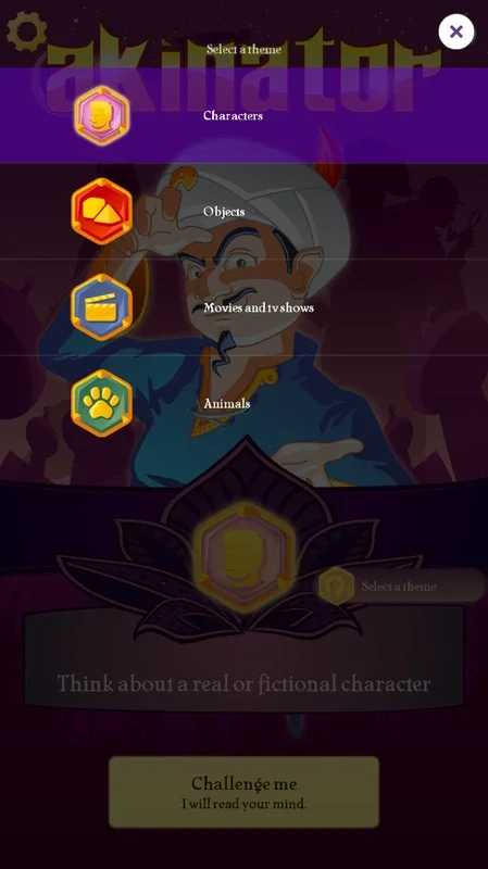 Akinator for Android - Guess Characters with the Genie