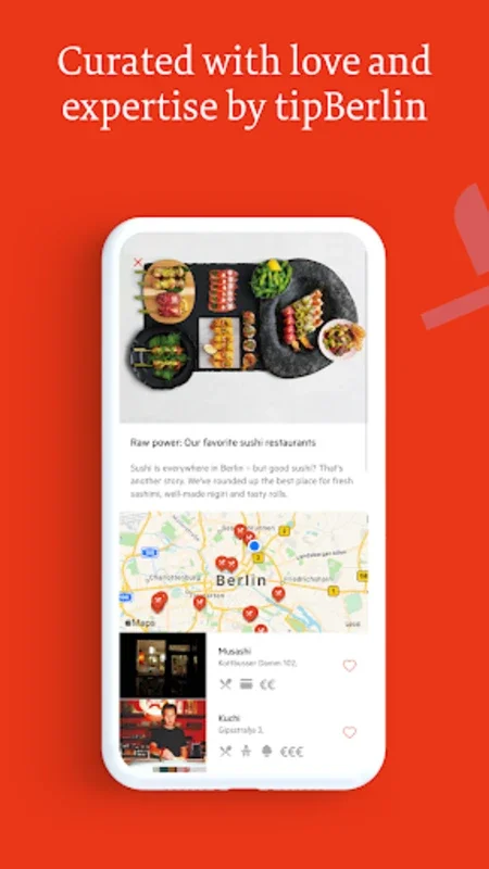 Berlin Food for Android - Navigate Berlin's Culinary Scene