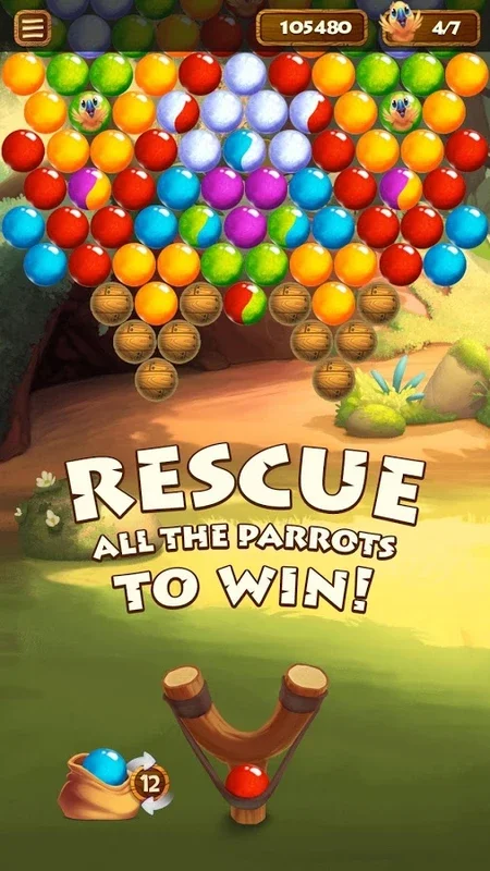 Forest Pop Rescue for Android - Engaging Bubble Shooter