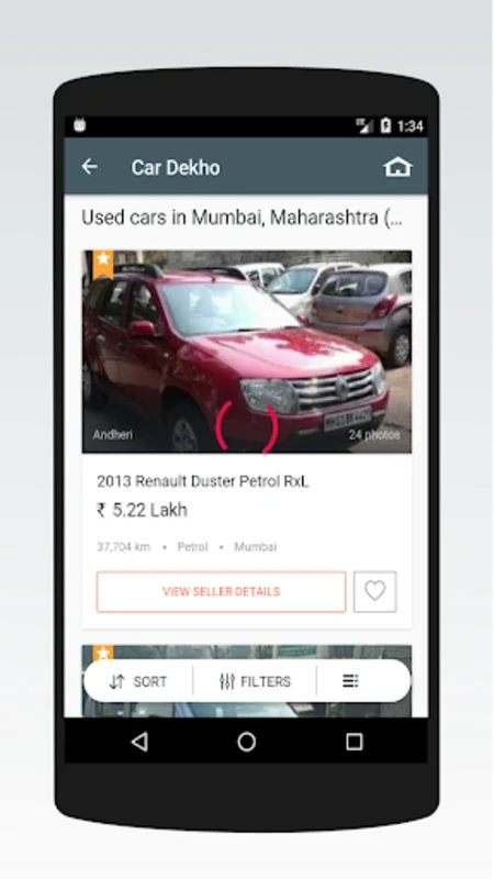 Used Cars in Mumbai for Android - Find Your Ideal Car