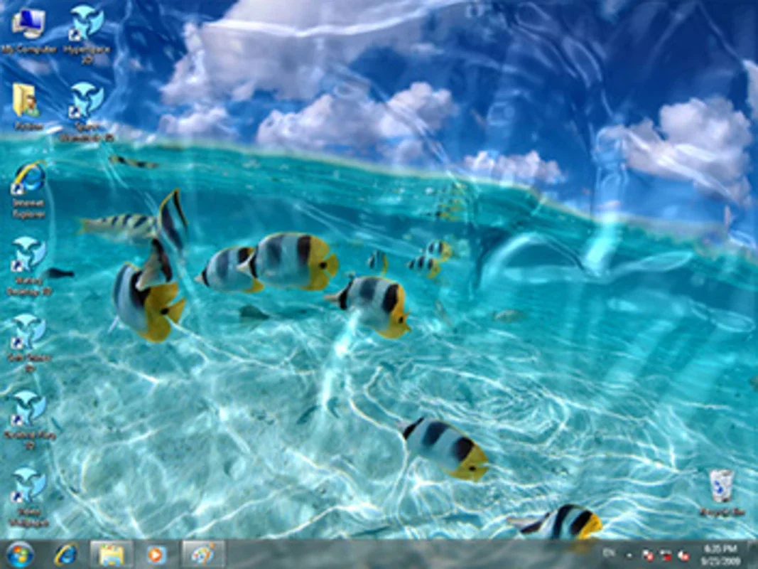 Watery Desktop 3D: Immersive Aquatic Effects for Your Windows Desktop