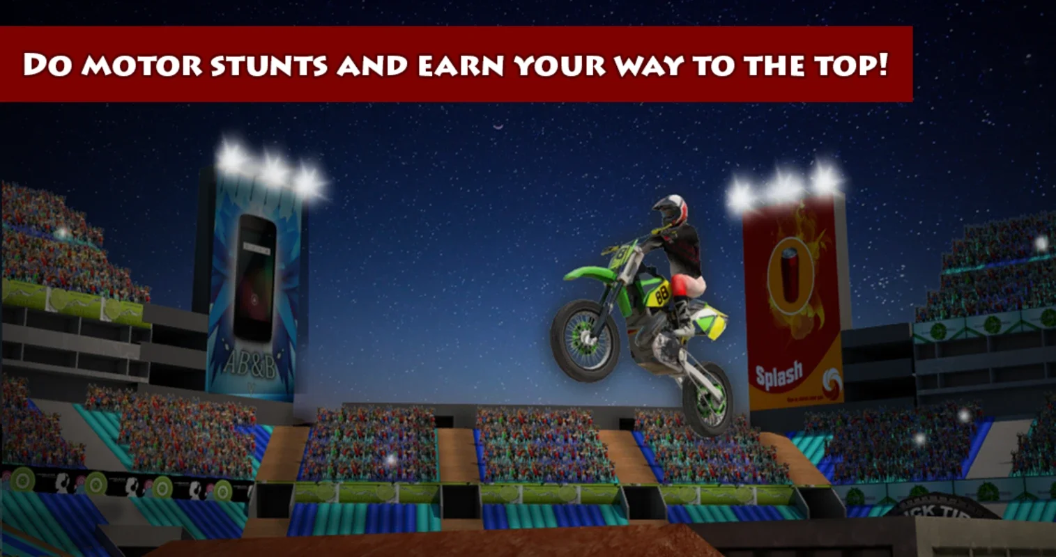 3d Motor Bike Stunt Mania for Android - Thrilling Stunt Races