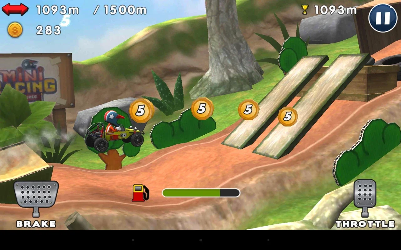 Mini Racing Adventures for Android - Race in 2D Settings