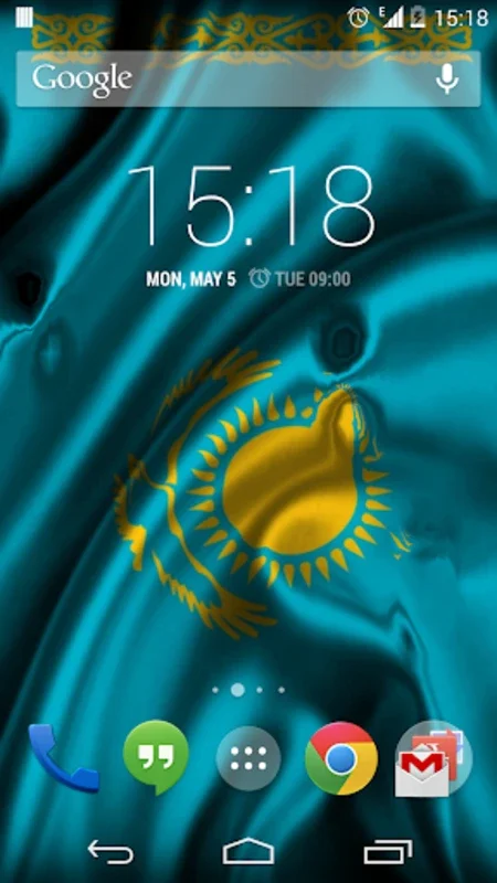 Flag of Kazakhstan Wallpapers for Android - No Downloading Needed