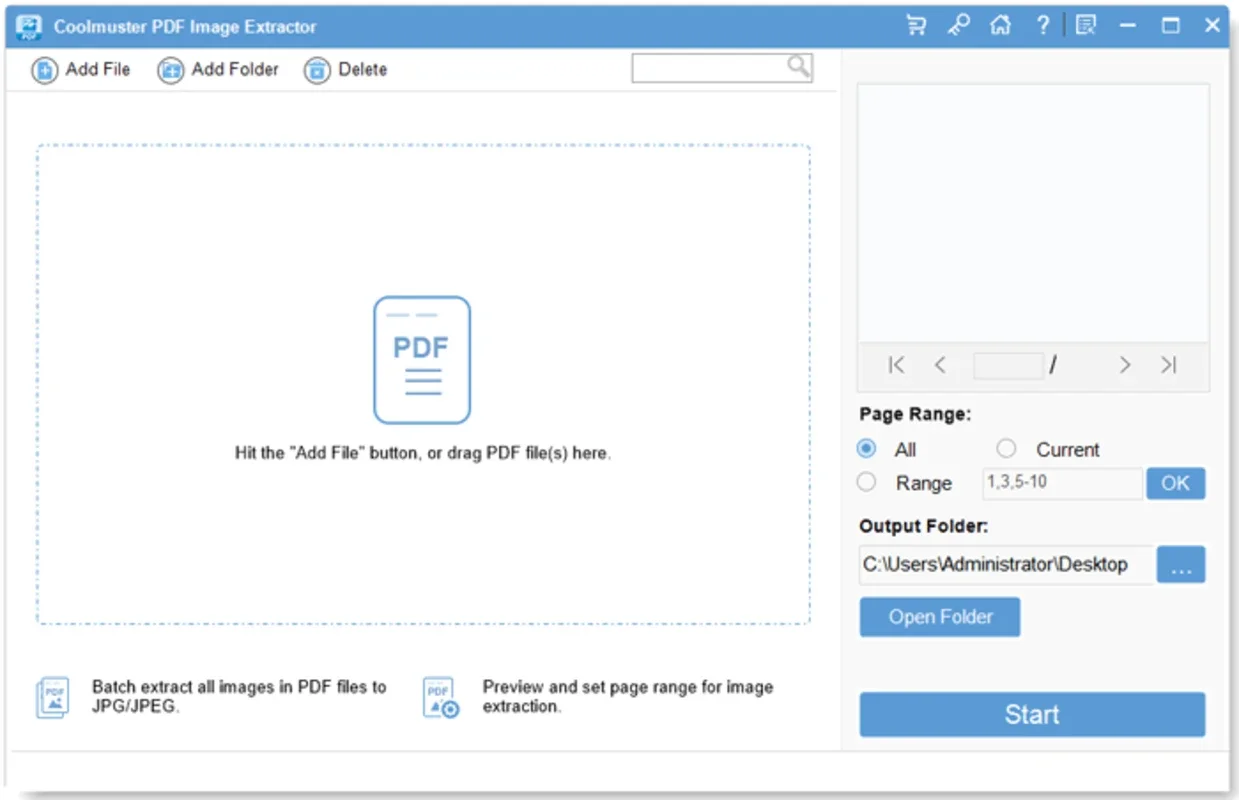 Coolmuster PDF Image Extractor for Windows - Extract Images Easily