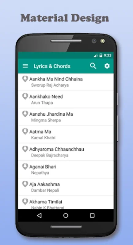 Lyrics & Chords : Nepali for Android - Enhance Your Musical Experience