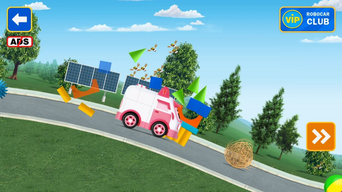 Robocar Poli Postman! for Android - Fun Package Delivery