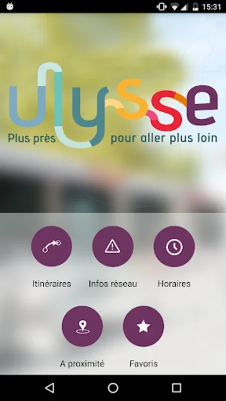 Réseau Ulysse for Android: Simplify Urban Mobility