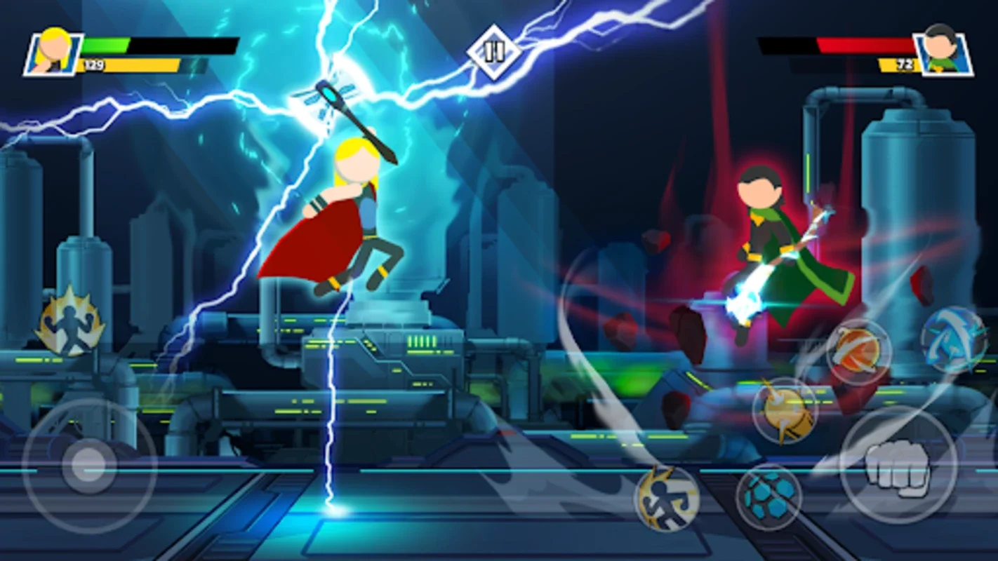 Stickman Combat - Superhero for Android: Intense Battles Await