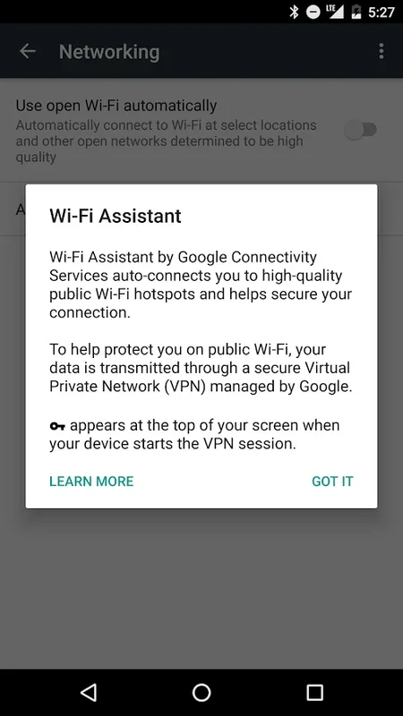 Google Connectivity Services for Android - Optimize Network Connectivity