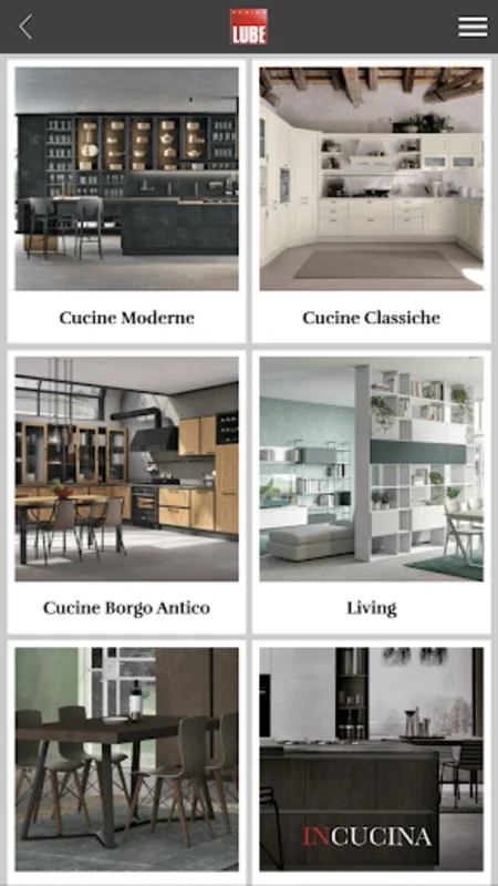 Gruppo LUBE for Android: Design Your Dream Kitchen