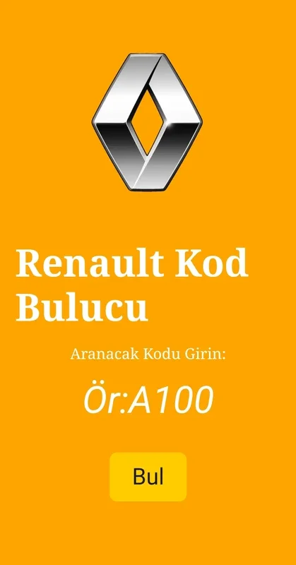 RENAULT RADYO KODU BULUCU for Android - Find Radio Codes Easily