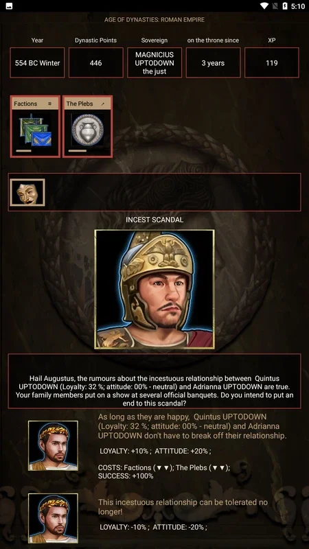 Age of Dynasties: Roman Empire for Android - Engaging Strategy