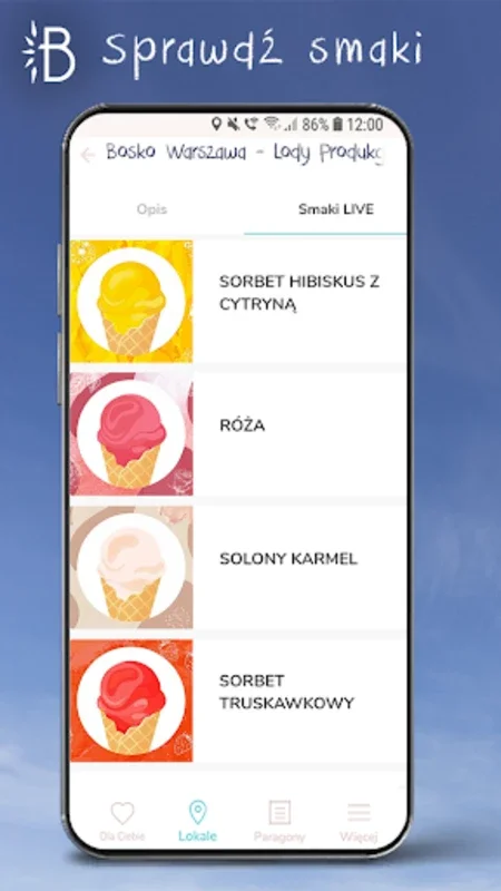 Bosko for Android - Ice Cream Enthusiast's Companion