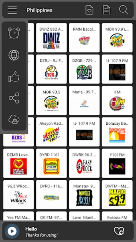 Philippines Radio for Android - Stream Diverse Stations