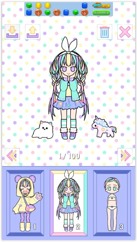 Pastel Girl for Android - Create Kawaii Girl Looks