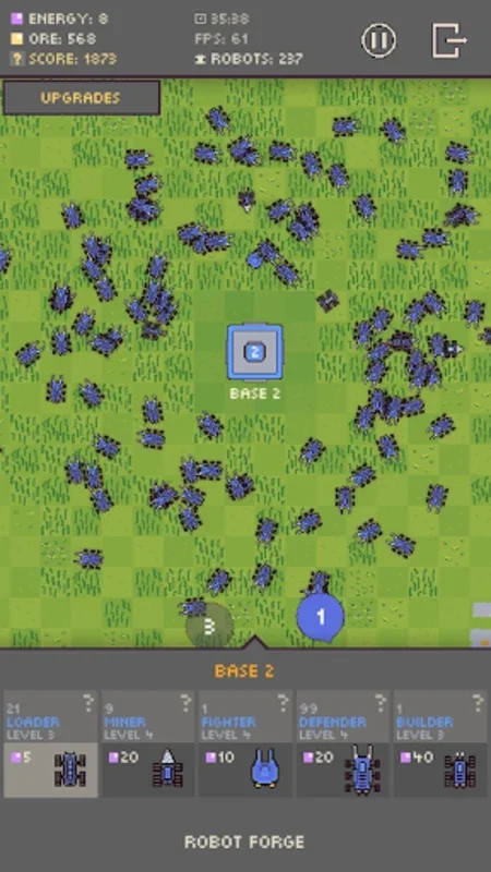 Robot Colony for Android - Strategic Simulation Game