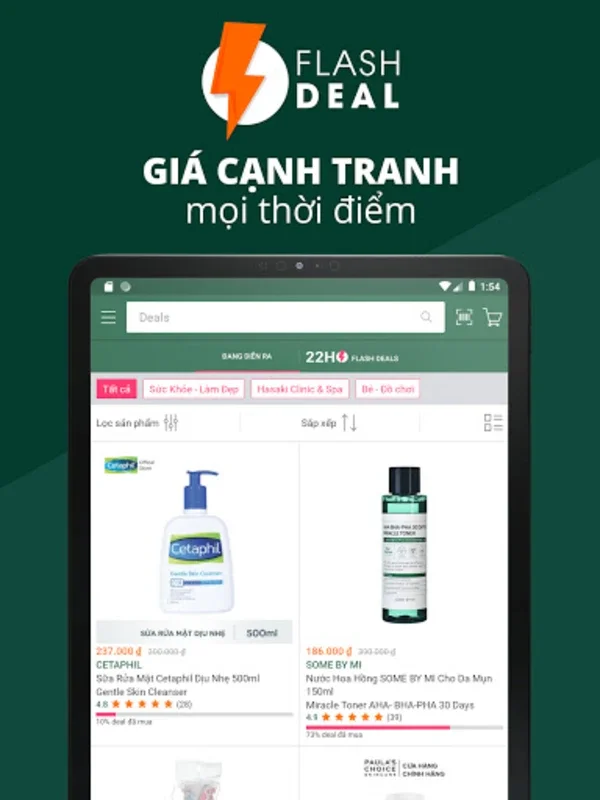 Hasaki.vn for Android - Effortless Shopping & Spa Booking