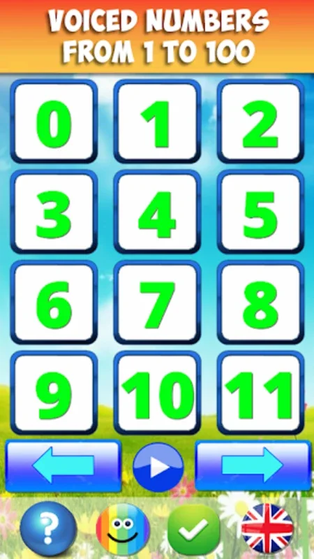 Numbers for kids 1 to 100. Lea for Android - Download the APK