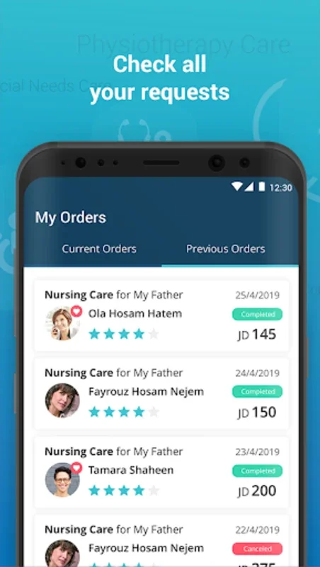 WeCare Seeker for Android: Convenient Home Healthcare