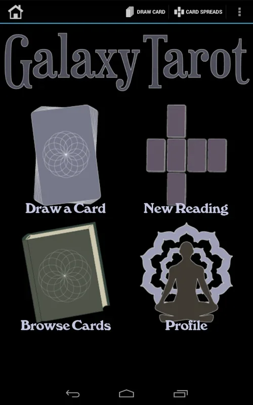 Galaxy Tarot for Android - Unlock Mystical Insights