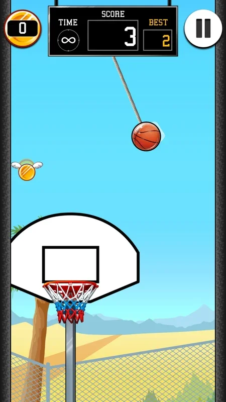 Basket Fall for Android - Unique Basketball Game