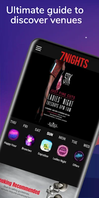 7NIGHTS for Android - Your Guide to UAE Nightlife